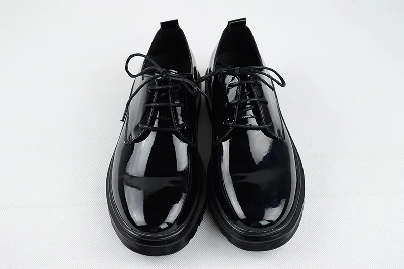 Men Black Patent Leather Shoes Mens Party Wedding Dress Shoe Formal Fashion Comfortable Shoes Zapatillas Hombre 2017 3