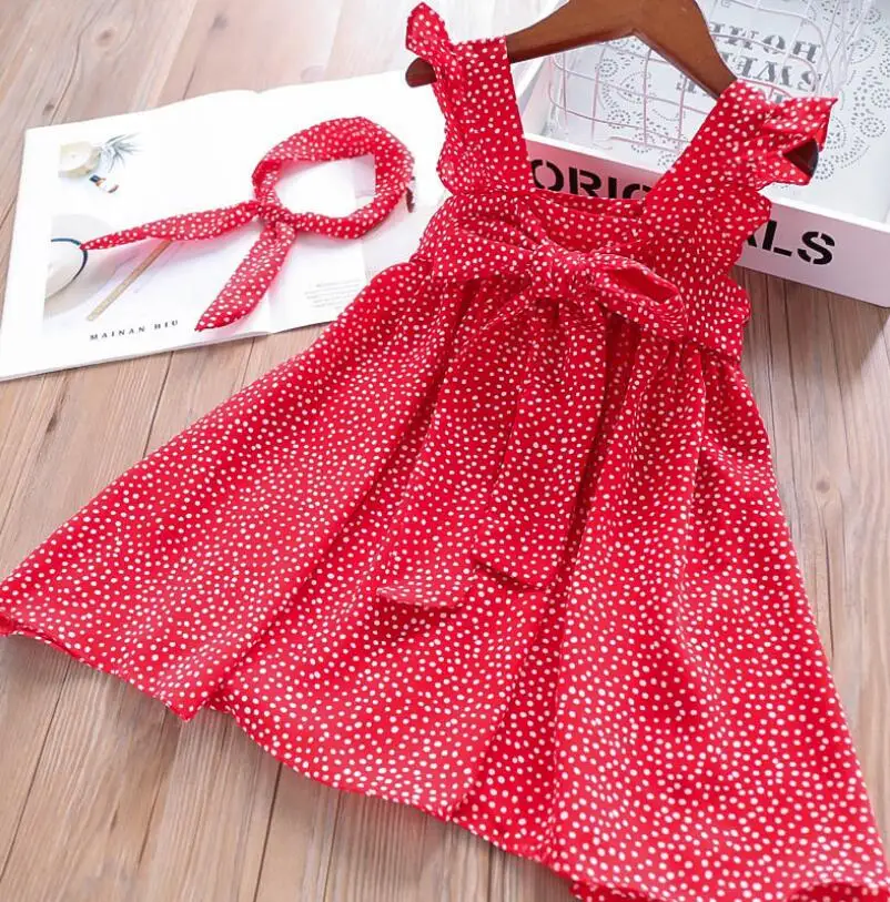 2019 Baby Girls Summer Cotton Red Dot Back Bow Dress, Princess Children Cute Dress 5 pcs/lot, Wholesale
2019 Baby Girls Summer Cotton Red Dot Back Bow Dress, Princess Children Cute Dress 5 pcs/lot, Wholesale