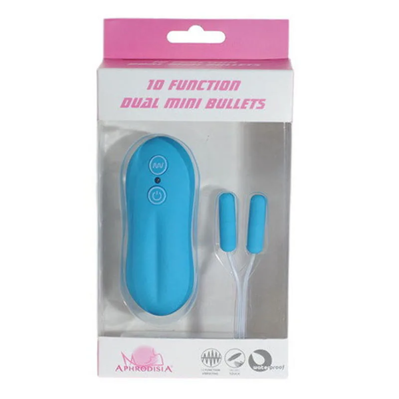 APHRODISIA 10 Speeds Dual Vibrating Egg Mini Bullet Vibrator G-spot Stimulate Female Masturbation Massager Sex Toys For Women 15
