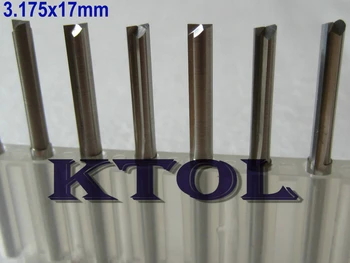 10pcs 3.175*17MM- Two Straight Flute Carbide Endmills Cutting Milling Tool,Promotion! Router Bits Cutter for CNC Wood Router
10pcs 3.175*17MM- Two Straight Flute Carbide Endmills Cutting Milling Tool,Promotion! Router Bits Cutter for CNC Wood Router