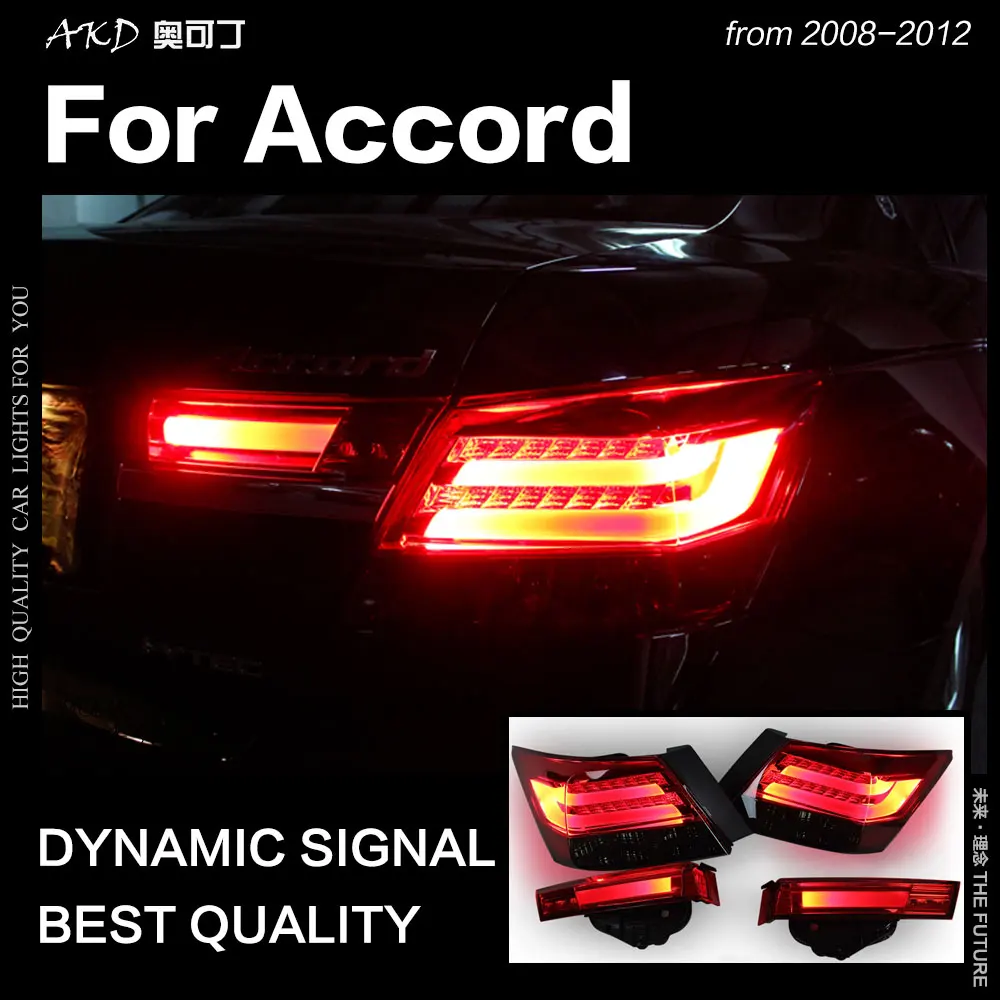 AKD Car Styling for Accord Tail Lights 2008-2012 Accord LED Tail Lamp LED Rear Lamp DRL Signal Brake Reverse auto Accessories
AKD Car Styling for Accord Tail Lights 2008-2012 Accord LED Tail Lamp LED Rear Lamp DRL Signal Brake Reverse auto Accessories