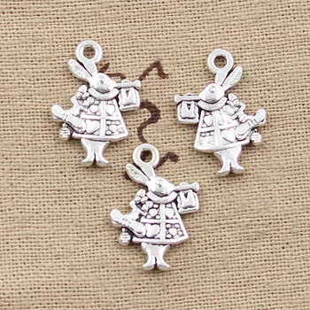 8pcs Charms Trumpet Rabbit 21x15mm Antique Making Pendant fit,Vintage Tibetan Bronze Silver color,DIY Handmade Jewelry
8pcs Charms Trumpet Rabbit 21x15mm Antique Making Pendant fit,Vintage Tibetan Bronze Silver color,DIY Handmade Jewelry