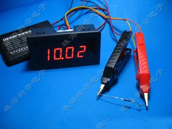 Digital dc milliohm meter 20ohm/ 200ohm / 2ohm ohm Motor Coil resistance tester Transformer Mos tube + Kelvin test clip
Digital dc milliohm meter 20ohm/ 200ohm / 2ohm ohm Motor Coil resistance tester Transformer Mos tube + Kelvin test clip
