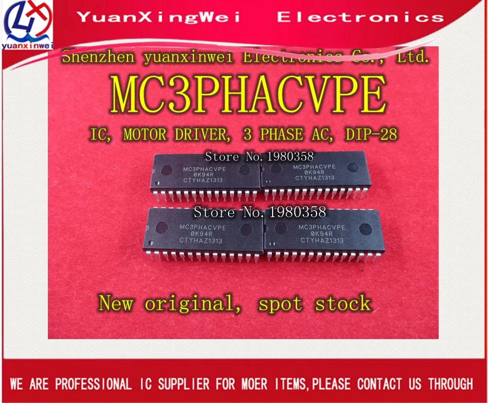 Новый оригинальный Бесплатная доставка 2 шт./лот DIP28 MC3PHACVPE MC3PHAC MC3PHACVP лучшее