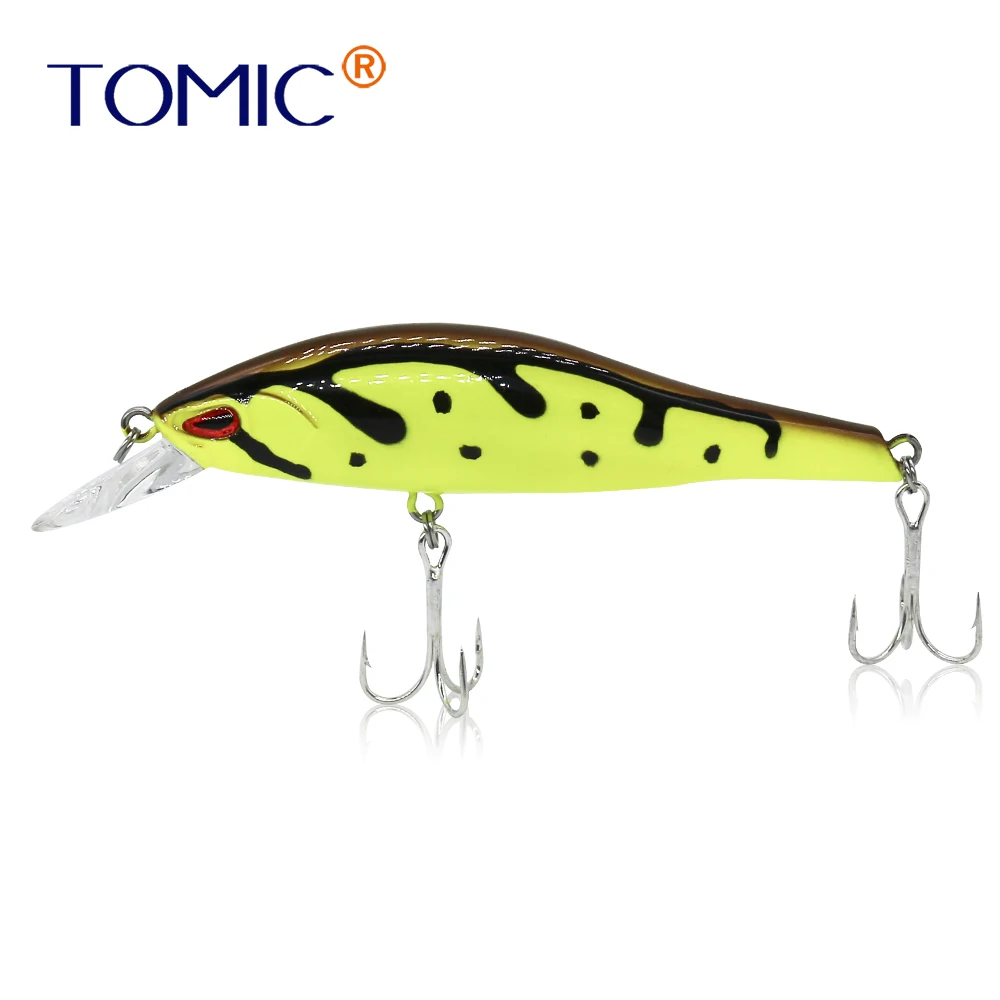 Tomic 85mm sinking jerkbait minnow deep diving fishing lures plug hard bait
Tomic 85mm sinking jerkbait minnow deep diving fishing lures plug hard bait