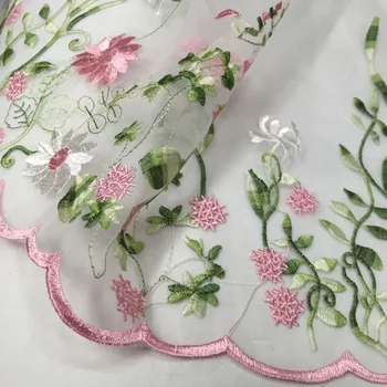 Water-Soluble Organza Embroidery Flowers Lace Fabric Tulle Lace Fabrics for Women Wedding Dress Customized Supply Wholesale
Water-Soluble Organza Embroidery Flowers Lace Fabric Tulle Lace Fabrics for Women Wedding Dress Customized Supply Wholesale