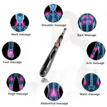 Electric Acupuncture Point Massage Pen Pain Relief Therapy Electronic Meridian Energy Pen Massage Body Head Neck Leg
Electric Acupuncture Point Massage Pen Pain Relief Therapy Electronic Meridian Energy Pen Massage Body Head Neck Leg