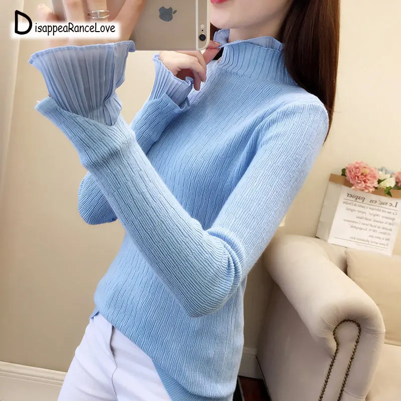 2019 High quality Autumn Winter Turtleneck Sweater Women Pullover Lace Patchwork Jersey Knitted Pull Female High Elastic Sueter
2019 High quality Autumn Winter Turtleneck Sweater Women Pullover Lace Patchwork Jersey Knitted Pull Female High Elastic Sueter