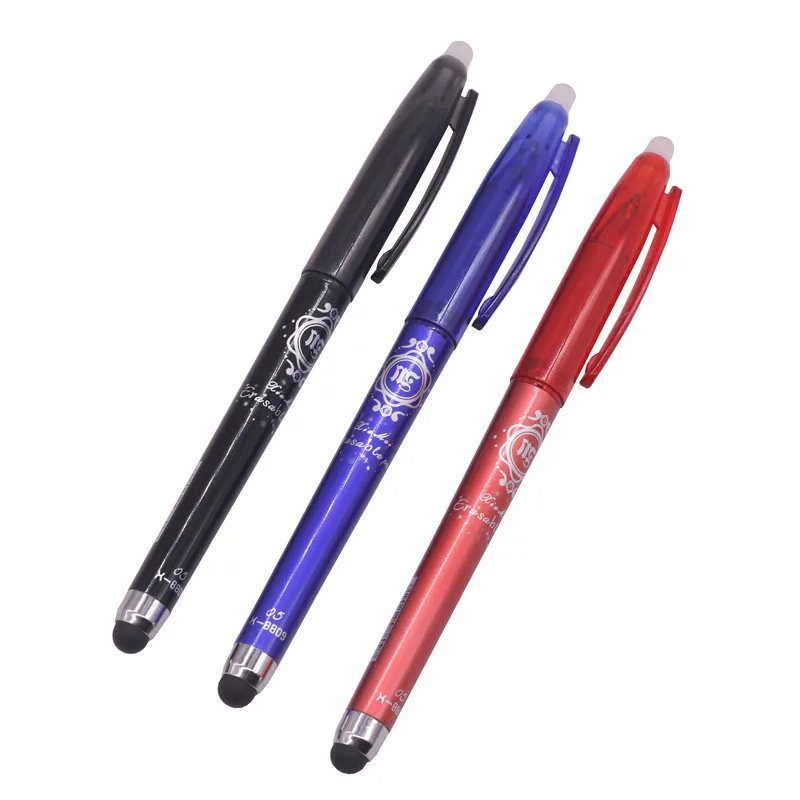 144 Pcs Erasable Pen Capacitive Touch Pen Refills Color Red Blue Black Elect Student Stationery Office Writing Pen
144 Pcs Erasable Pen Capacitive Touch Pen Refills Color Red Blue Black Elect Student Stationery Office Writing Pen