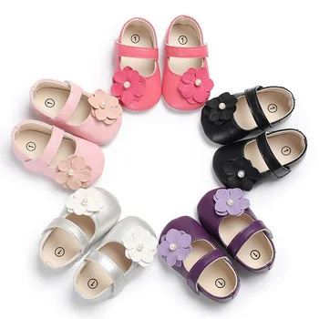 Spring and Autumn 0-1 years old girl baby PU material silicone bottom non-slip princess shoes baby toddler shoes
Spring and Autumn 0-1 years old girl baby PU material silicone bottom non-slip princess shoes baby toddler shoes