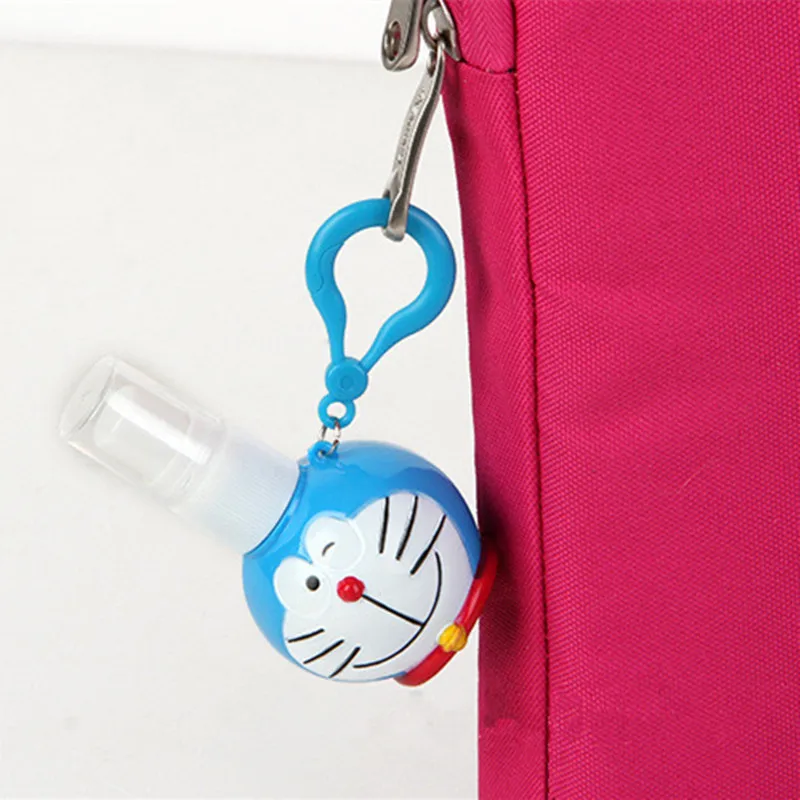25ml Waterless Cartoon Plastic Bottle hand sanitizer pocketable holder with empty bottle With Keychain
25ml Waterless Cartoon Plastic Bottle hand sanitizer pocketable holder with empty bottle With Keychain