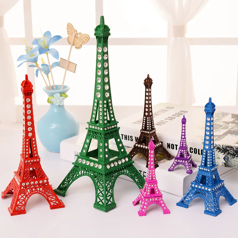 New Fashion Bronze Tone Alloy Paris Eiffel Tower Figurine Statue Vintage Home Decor
New Fashion Bronze Tone Alloy Paris Eiffel Tower Figurine Statue Vintage Home Decor