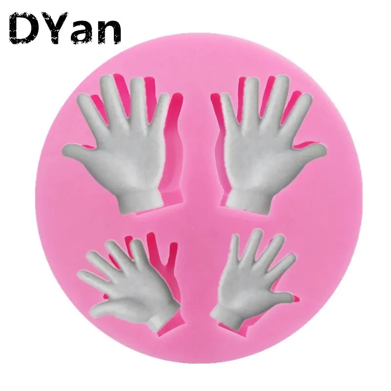 New Four Palm Fondant Silicone Mold Cake Baking Decorative Mold DIY Chocolate Mold A1646
New Four Palm Fondant Silicone Mold Cake Baking Decorative Mold DIY Chocolate Mold A1646