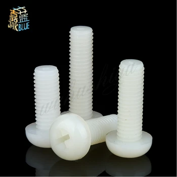 100pcs DIN7985 M2 White Plastic Nylon Screw Cross Round Pan Phillips Head Screw Bolt Hex Nut free shipping
100pcs DIN7985 M2 White Plastic Nylon Screw Cross Round Pan Phillips Head Screw Bolt Hex Nut free shipping