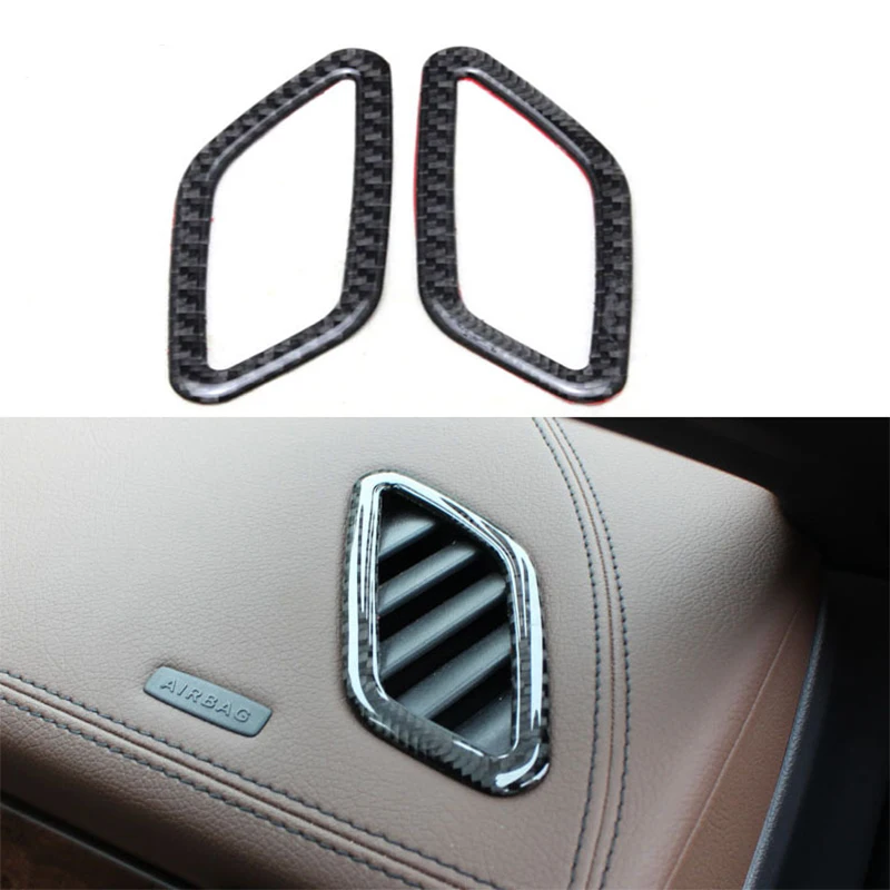 2pcs Real Carbon Fiber Front Air Outlet Trim Cover For Benz GLA Class 14-17 & A Class 13-17 & CLA Class 13-17
2pcs Real Carbon Fiber Front Air Outlet Trim Cover For Benz GLA Class 14-17 & A Class 13-17 & CLA Class 13-17