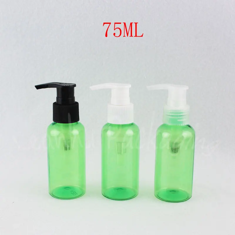 75ML Green Round Shoulder Plastic Bottle , 75CC Makeup Sub-bottling , Shampoo / Lotion Packaging Bottle ( 50 PC/Lot )
75ML Green Round Shoulder Plastic Bottle , 75CC Makeup Sub-bottling , Shampoo / Lotion Packaging Bottle ( 50 PC/Lot )