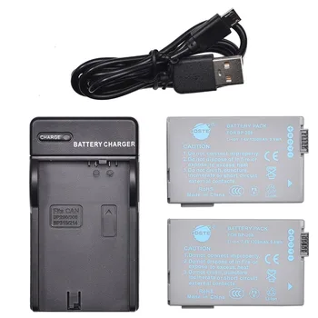 DSTE 2pcs BP-208 Li-ion Battery + UDC20 USB Port Charger for Canon DC220 DC40 DC50 DC51 DC95 MVX1Si MVX430 MVX460 OpturaS1
DSTE 2pcs BP-208 Li-ion Battery + UDC20 USB Port Charger for Canon DC220 DC40 DC50 DC51 DC95 MVX1Si MVX430 MVX460 OpturaS1