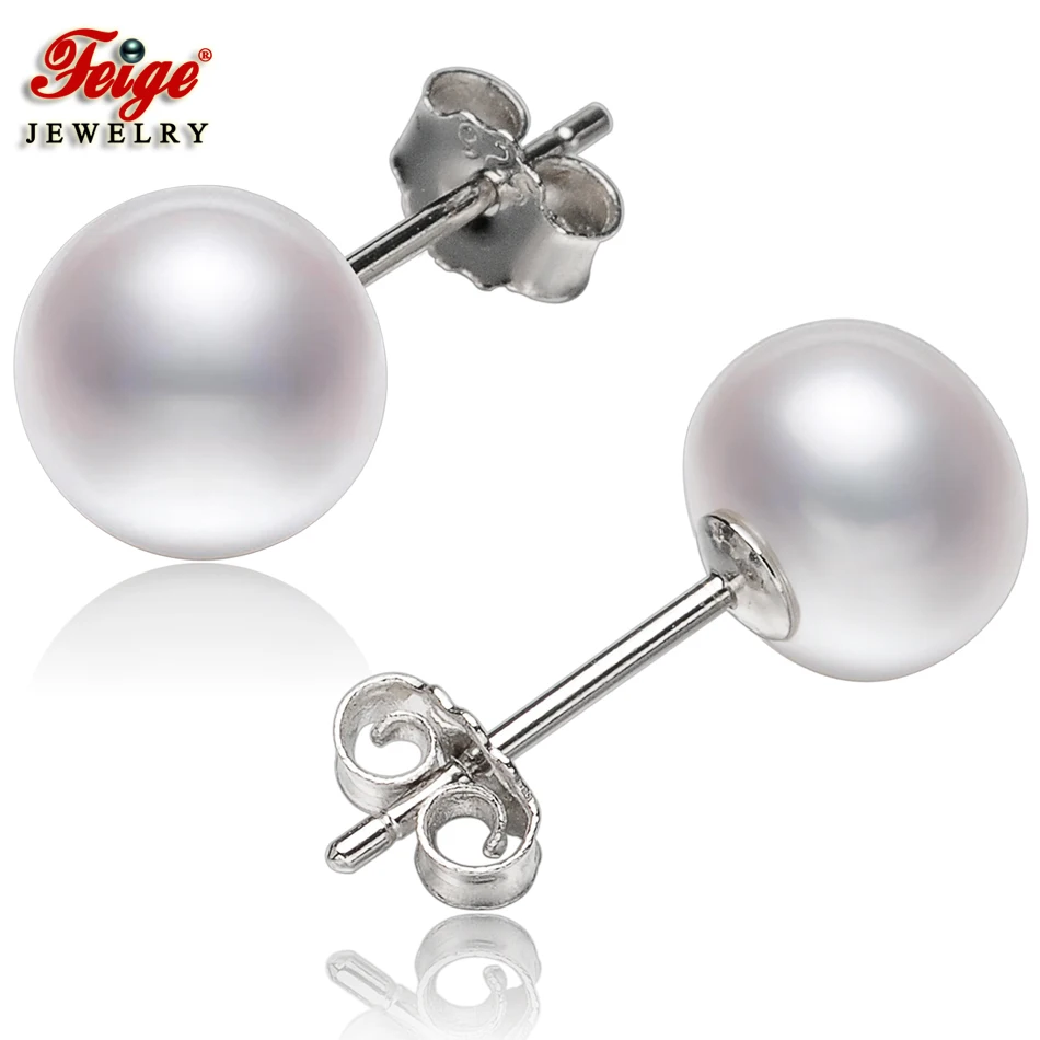 Genuine 925 Sterling Silver Stud Earring for Women Gifts 8-9mm White Freshwater Cultured Pearl Earrings Fine Jewelry Wholesale
Genuine 925 Sterling Silver Stud Earring for Women Gifts 8-9mm White Freshwater Cultured Pearl Earrings Fine Jewelry Wholesale