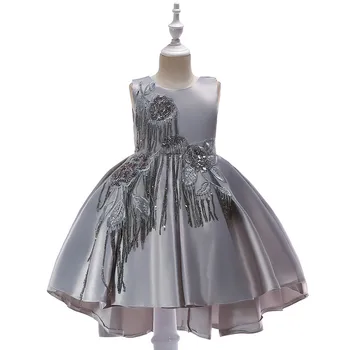 2019 New Girls Evening Dresses Embroidery Design for Child Kids Wedding Dresses Fashion Tassel Sleeveless Formal Gown Prom Party
2019 New Girls Evening Dresses Embroidery Design for Child Kids Wedding Dresses Fashion Tassel Sleeveless Formal Gown Prom Party
