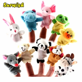 Surwish 10Pcs Soft Plush Cute Animals Finger Puppet Set Children Story Telling Helper Dolls
Surwish 10Pcs Soft Plush Cute Animals Finger Puppet Set Children Story Telling Helper Dolls