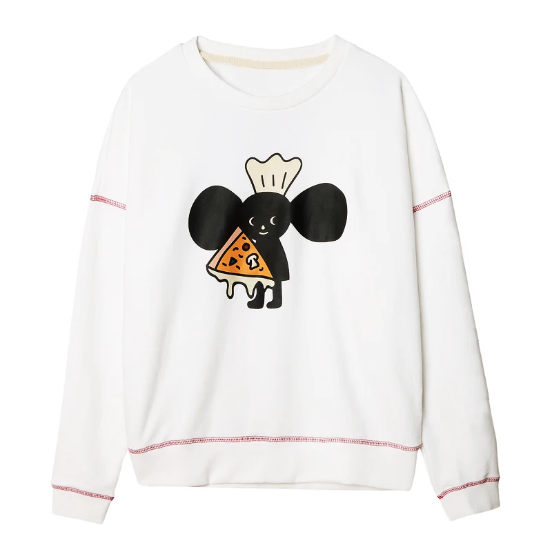 Fashion Design Women Hoodies Grey Cartoon Femme Loose Pullover Sweatshirt Long Sleeve Oneck Ladies Jumper Tops Spring Autumn
Fashion Design Women Hoodies Grey Cartoon Femme Loose Pullover Sweatshirt Long Sleeve Oneck Ladies Jumper Tops Spring Autumn