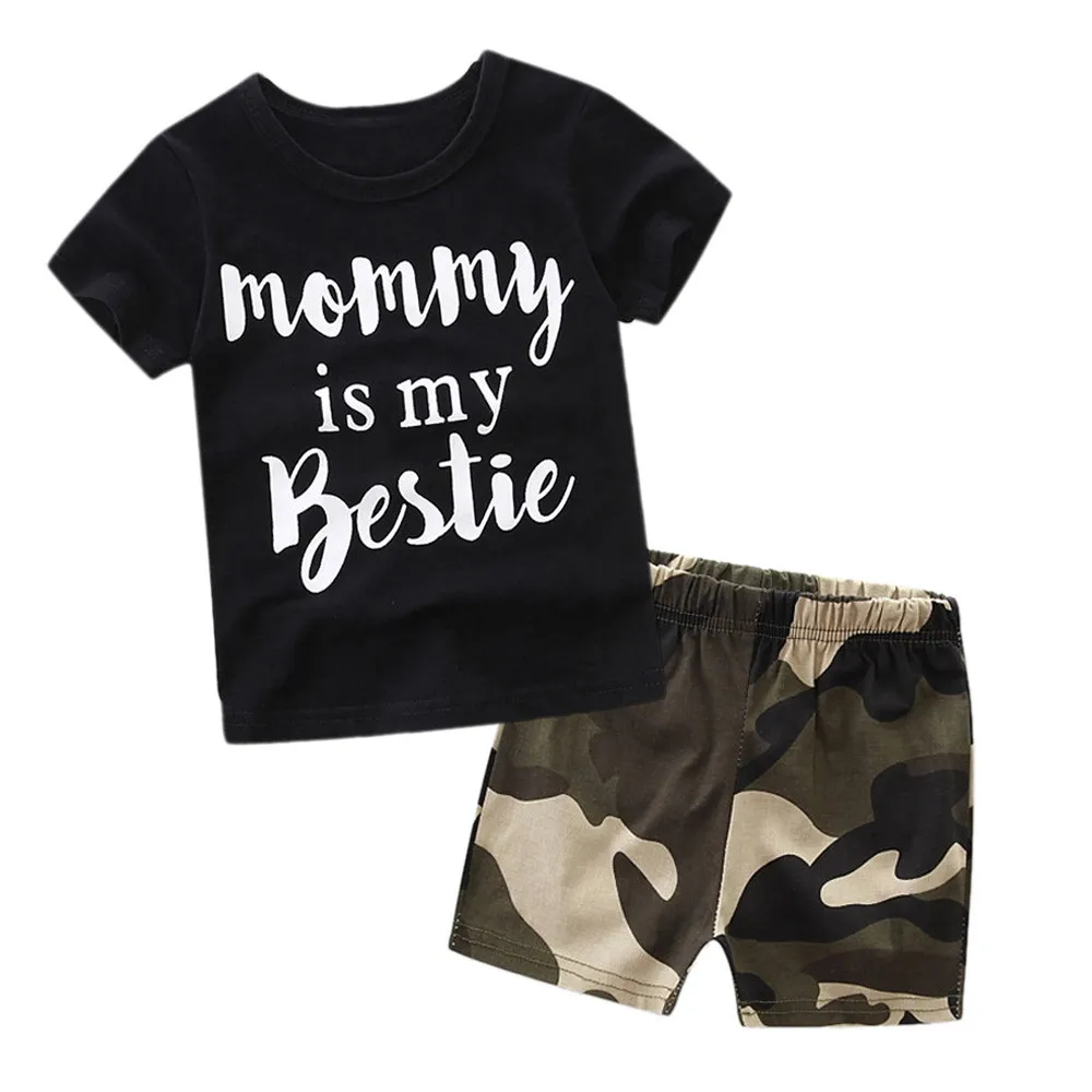 Fashion camouflage suit handsome 2019 new Camouflage Newborn Baby Boy Girl Tops T-shirt + Shorts Pants Outfits Set Clothes F4
Fashion camouflage suit handsome 2019 new Camouflage Newborn Baby Boy Girl Tops T-shirt + Shorts Pants Outfits Set Clothes F4