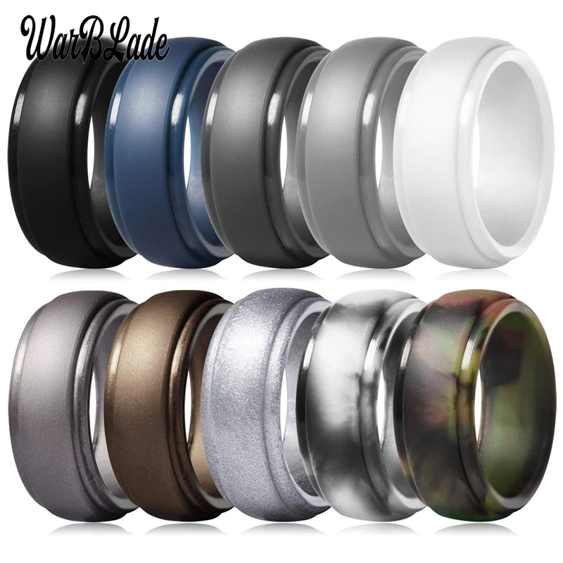 WarBLade New Food Grade FDA Silicone Rings Men Wedding Rubber Bands Hypoallergenic Flexible Antibacterial Silicone Finger Ring
WarBLade New Food Grade FDA Silicone Rings Men Wedding Rubber Bands Hypoallergenic Flexible Antibacterial Silicone Finger Ring