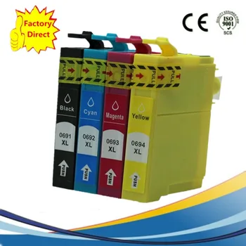 Pack 69 69N T0691 T0694 Ink Cartridges Replacement WorkForce 30 40 Stylus CX7000F CX7400 NX415 NX510 Inkjet Printer
Pack 69 69N T0691 T0694 Ink Cartridges Replacement WorkForce 30 40 Stylus CX7000F CX7400 NX415 NX510 Inkjet Printer