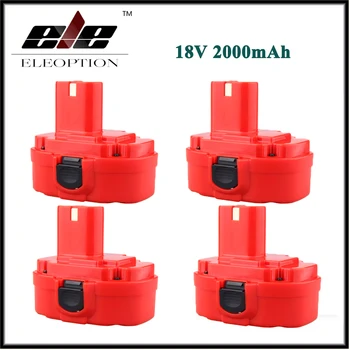 4 PCS High Quality 18V 2.0AH 2000mAh Ni-CD Rechargeable Power Tool Battery for MAKITA 1822 192826-5 192827-3 PA18 18 Volt
4 PCS High Quality 18V 2.0AH 2000mAh Ni-CD Rechargeable Power Tool Battery for MAKITA 1822 192826-5 192827-3 PA18 18 Volt