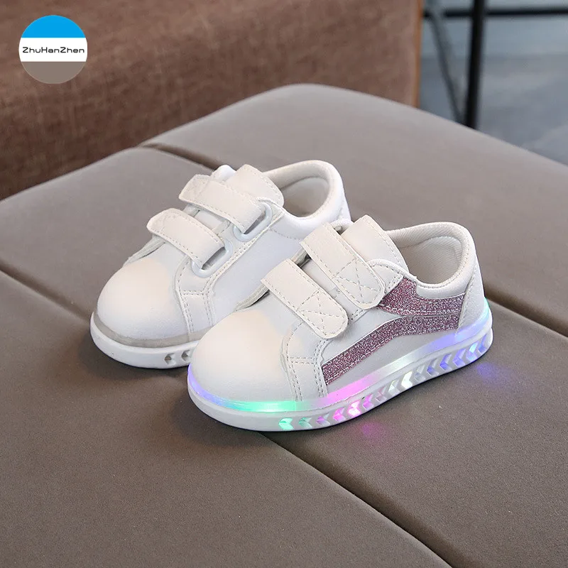 2018 LED lights baby girls princess shoes fashion glowing sports shoes 1 to 5 years old kids sneakers newborn soft bottom shoes
2018 LED lights baby girls princess shoes fashion glowing sports shoes 1 to 5 years old kids sneakers newborn soft bottom shoes