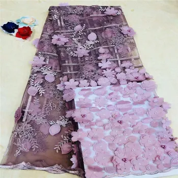 African lace fabric 3D applique french embroidered lace nigerian lace fabric african lace fabric for dress XC75-15
African lace fabric 3D applique french embroidered lace nigerian lace fabric african lace fabric for dress XC75-15