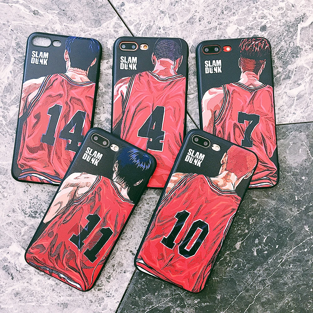 Cartoon SLAM DUNK(スラムダンク) Phone Case Soft Cover For iPhone 6 6s 7 8 Plus X XS XR XSMax
Cartoon SLAM DUNK(スラムダンク) Phone Case Soft Cover For iPhone 6 6s 7 8 Plus X XS XR XSMax