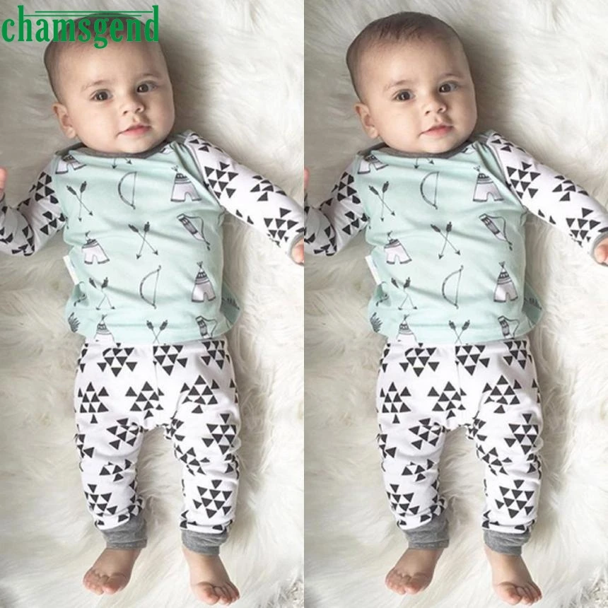 CHAMSGEND Blue cool Newborn Infant Baby Girl Boy Arrow geometric printing T shirt Tops+Geometric Pants Clothes Set Jan 17
CHAMSGEND Blue cool Newborn Infant Baby Girl Boy Arrow geometric printing T shirt Tops+Geometric Pants Clothes Set Jan 17