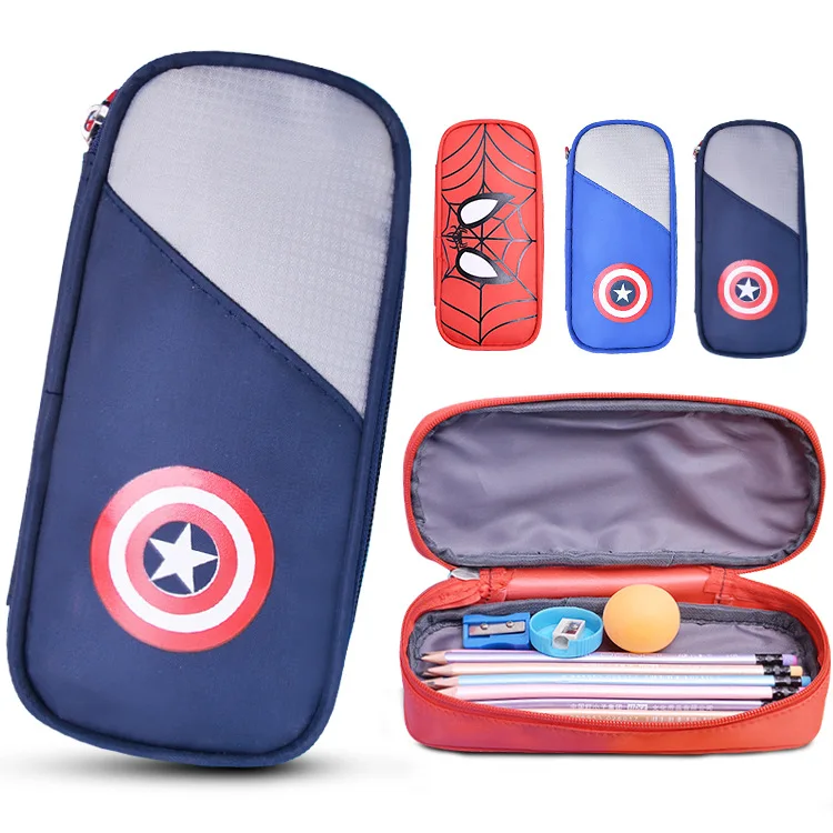 Marvel Avengers Figure Super Heros Cosplay Pencil Box Captain America Spider man Halloween Cosplay Toy
Marvel Avengers Figure Super Heros Cosplay Pencil Box Captain America Spider man Halloween Cosplay Toy