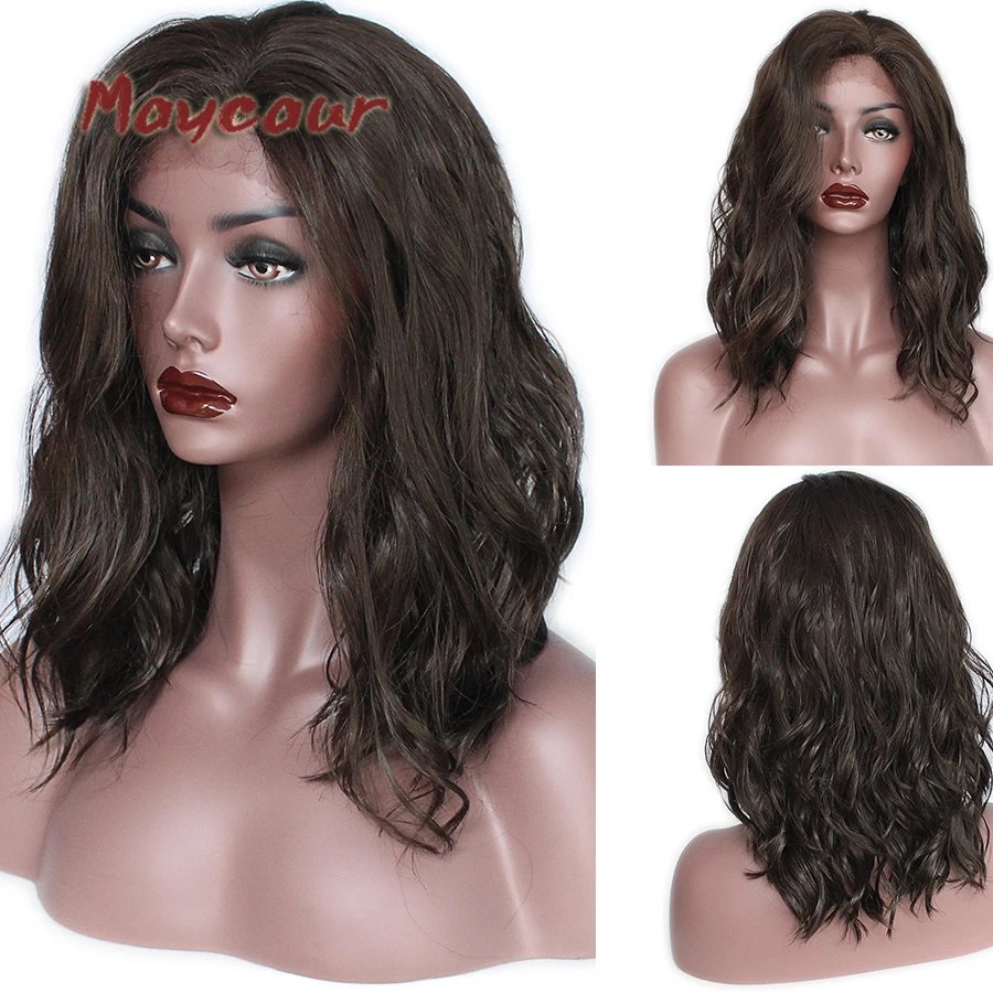 Maycaur Fashion #8 Short Bob Deep Wavy Wigs Heat Resistant Synthetic Lace Front Wigs For Black Women
Maycaur Fashion #8 Short Bob Deep Wavy Wigs Heat Resistant Synthetic Lace Front Wigs For Black Women