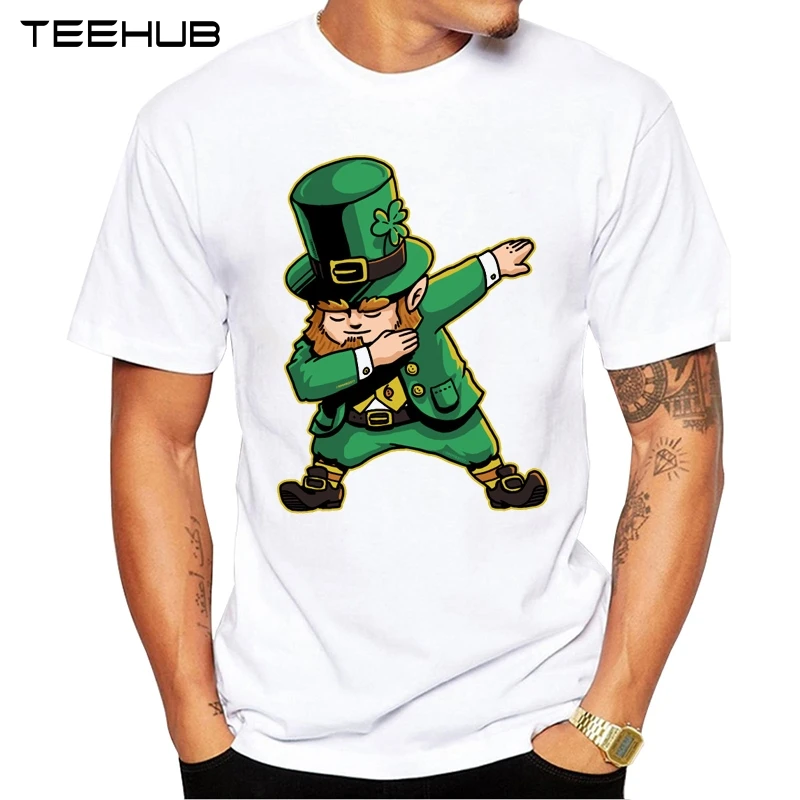 TEEHUB New Arrival Funny Leprechaun Dabbing St Patricks Day Printed T-Shirt Casual Design T Shirt Hipster Cool Tops
TEEHUB New Arrival Funny Leprechaun Dabbing St Patricks Day Printed T-Shirt Casual Design T Shirt Hipster Cool Tops