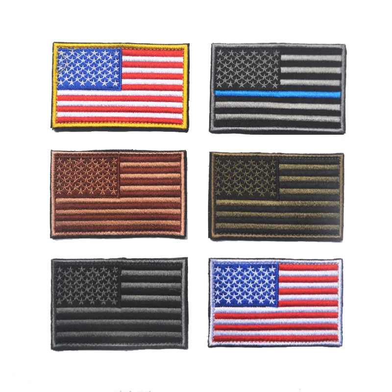 Embroidery Patch US American Flag Patch 3D Tactical Morale Patches 3D Army Embroidered Badges For Jackets Backpack 9*5.5CM
Embroidery Patch US American Flag Patch 3D Tactical Morale Patches 3D Army Embroidered Badges For Jackets Backpack 9*5.5CM