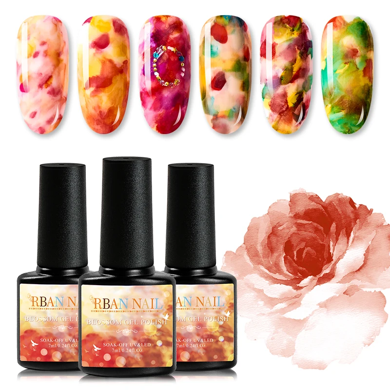 RBAN NAIL Blossom Gel Set Nail Art Transparent Blossom Nail Polish Blooming Effect Flower Gel Polish Soak off UV Nail Glue Gel
RBAN NAIL Blossom Gel Set Nail Art Transparent Blossom Nail Polish Blooming Effect Flower Gel Polish Soak off UV Nail Glue Gel