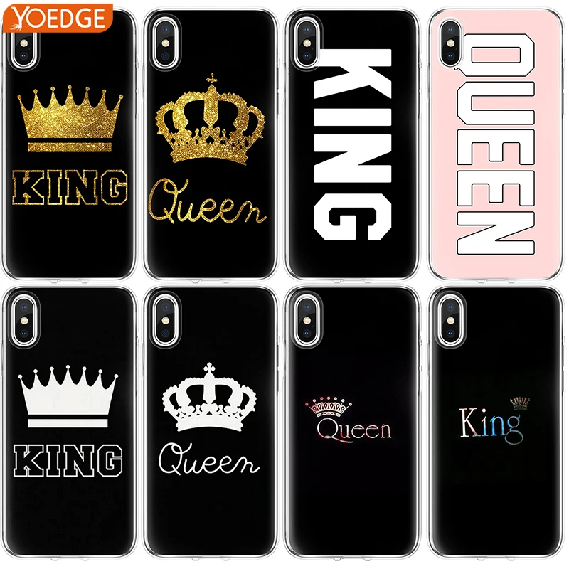 King Queen Case For iPhoneXS Max XS XR X 5 6 S 7 8 Plus For Xiaomi Redmi Note 5 6 Pro 4 For Redmi 4X S2 Mi 8 Mi A2 Lite A1 Cover
King Queen Case For iPhoneXS Max XS XR X 5 6 S 7 8 Plus For Xiaomi Redmi Note 5 6 Pro 4 For Redmi 4X S2 Mi 8 Mi A2 Lite A1 Cover