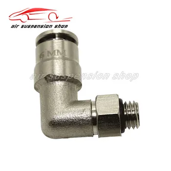 Air Suspension Compressor Pump Valve Angle Elbow Connection for VW Volkswagen Q7 Touareg 2004-2010 for Porsche Cayenne 2002-2010 
Air Suspension Compressor Pump Valve Angle Elbow Connection for VW Volkswagen Q7 Touareg 2004-2010 for Porsche Cayenne 2002-2010