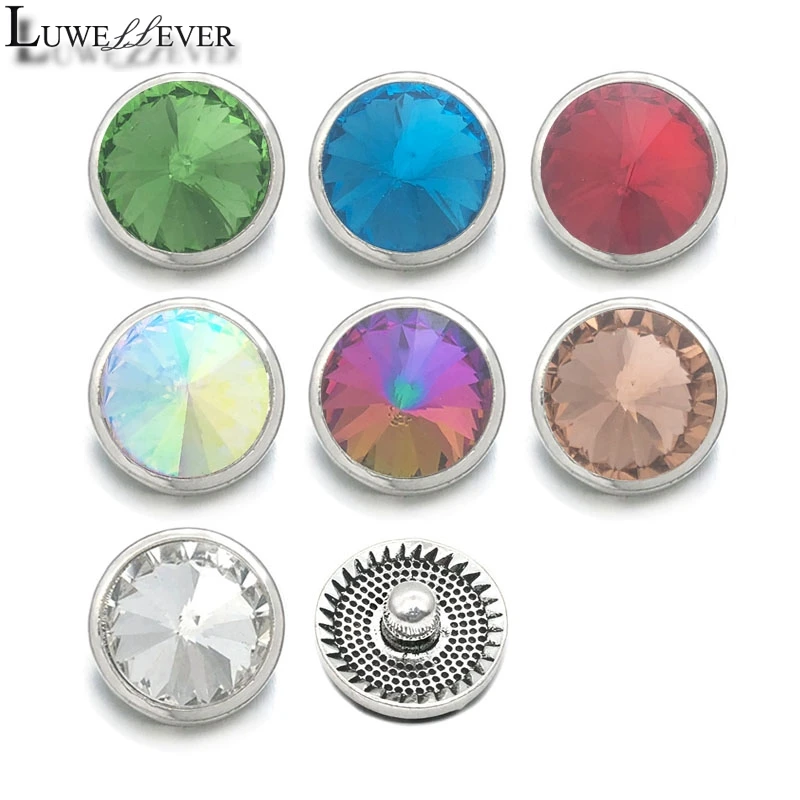 Hot Component 003 Crystal 3D 18mm Metal Snap Button For Bracelet Necklace Interchangeable Jewelry Women Accessorie Findings
Hot Component 003 Crystal 3D 18mm Metal Snap Button For Bracelet Necklace Interchangeable Jewelry Women Accessorie Findings