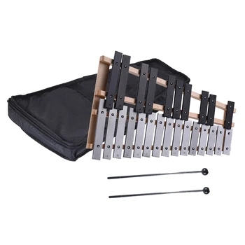 Excellent 25 Note Glockenspiel Xylophone Educational Musical Instrument Percussion Gift with Carrying Bag
Excellent 25 Note Glockenspiel Xylophone Educational Musical Instrument Percussion Gift with Carrying Bag