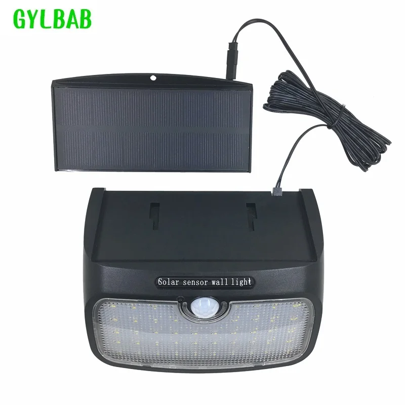 Gylbab panel seperated Led Solar wall Light Outdoor Waterproof Lighting For Garden Wall 48 leds three Modes Solar Lamp
Gylbab panel seperated Led Solar wall Light Outdoor Waterproof Lighting For Garden Wall 48 leds three Modes Solar Lamp