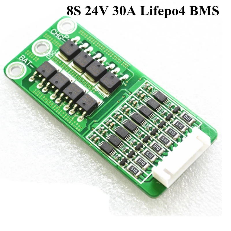 High Quality 8S 24v Lifepo4 Battery Protection Board 8 String 24v 30A BMS Is Available for Electric Bicycle Solar System
High Quality 8S 24v Lifepo4 Battery Protection Board 8 String 24v 30A BMS Is Available for Electric Bicycle Solar System