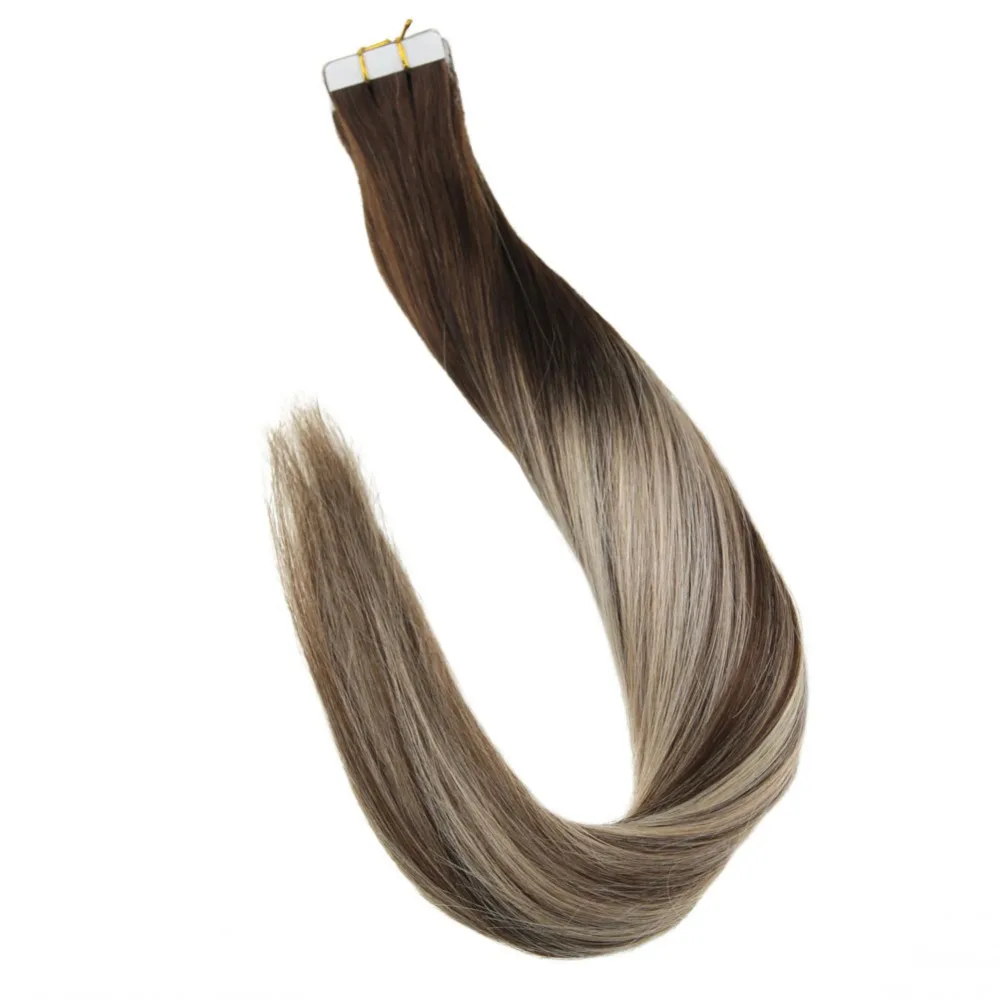 Full Shine Tape in Human Hair Extensions Balayage Color #4/27/14 50g 20 Pcs Machine Remy Hair Extensions Skin Weft Tape in Hair
Full Shine Tape in Human Hair Extensions Balayage Color #4/27/14 50g 20 Pcs Machine Remy Hair Extensions Skin Weft Tape in Hair