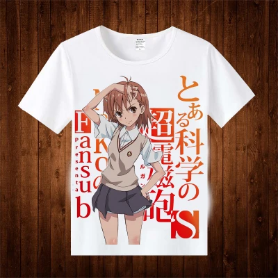 ¡Imágenes y gifs curiosas y/o graciosas! xD - T-shirt-de-Anime-to-aru-kagaku-no-Railgu