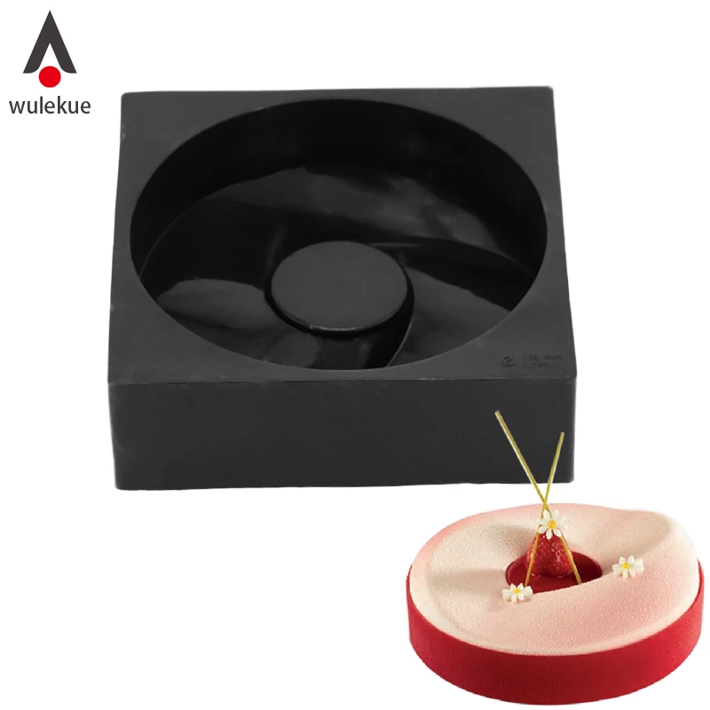 Wulekue 3D Silicone Round Mold Baking Pan For Cakes Dessert Mousse Non-stick Bakeware Decoration Cakes Accessories
Wulekue 3D Silicone Round Mold Baking Pan For Cakes Dessert Mousse Non-stick Bakeware Decoration Cakes Accessories
