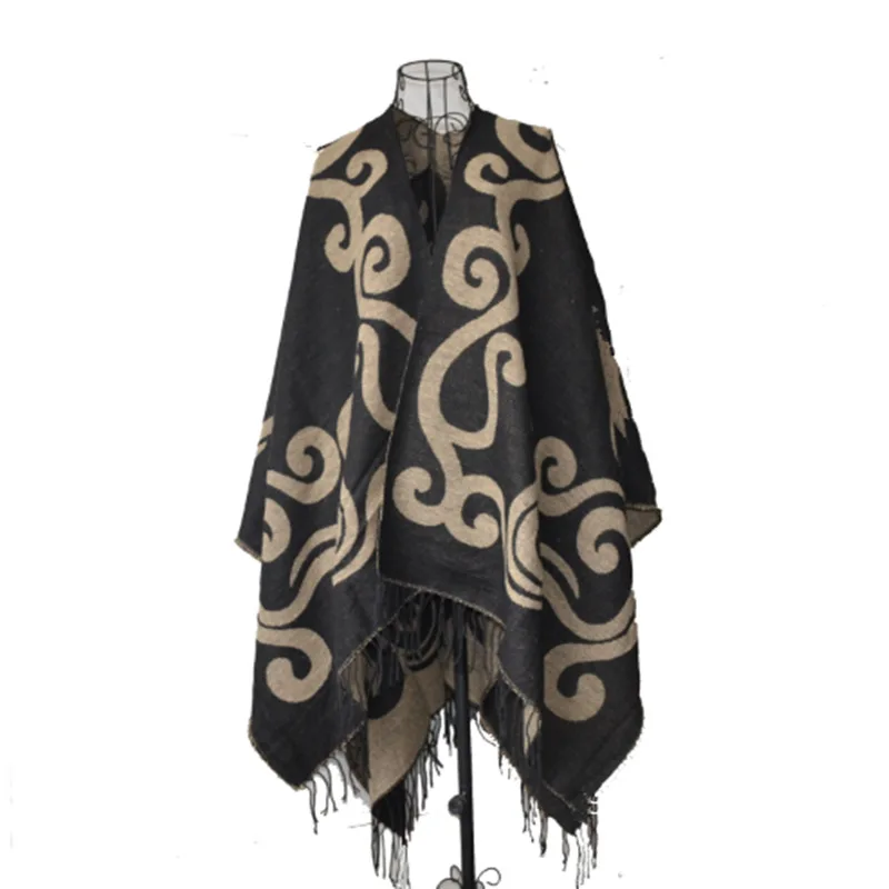 2017 Fashion Wool Blend Reversible Print Floral Ethnic Tassel Scarf Vintage Open Poncho Oversized Wrap Warm Shawls
2017 Fashion Wool Blend Reversible Print Floral Ethnic Tassel Scarf Vintage Open Poncho Oversized Wrap Warm Shawls