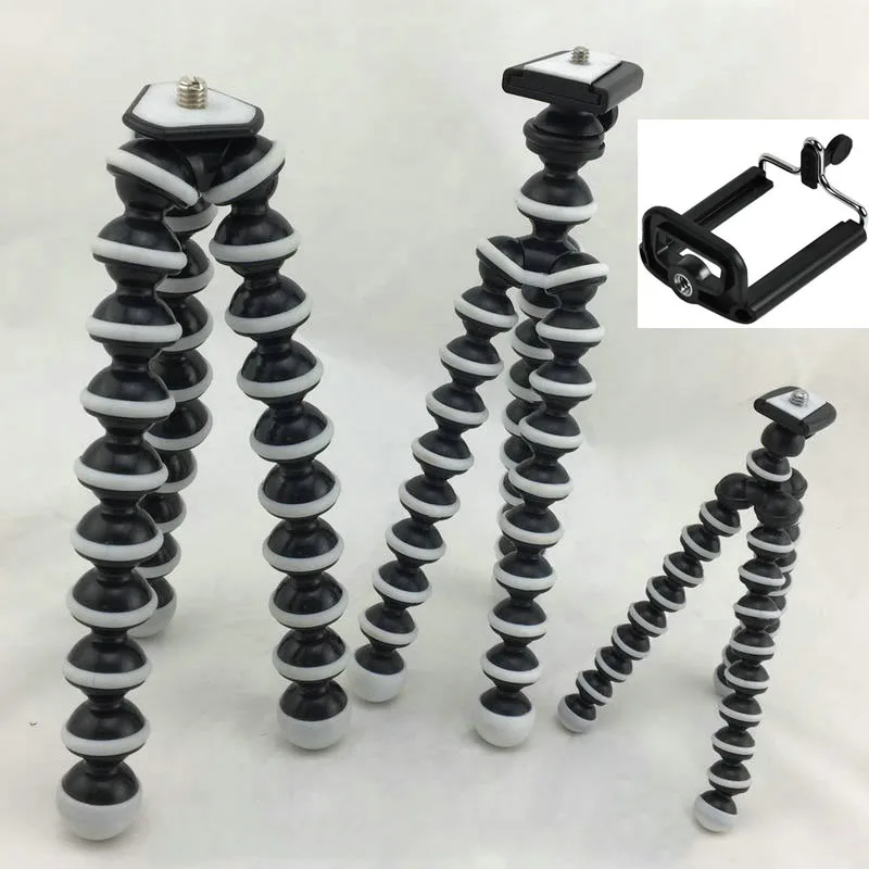 3 Sizes Flexible Octopus Mini Medium Large Size Tripod Stand Bracket Holder For Mobile Phone Camera Phone Clip
3 Sizes Flexible Octopus Mini Medium Large Size Tripod Stand Bracket Holder For Mobile Phone Camera Phone Clip