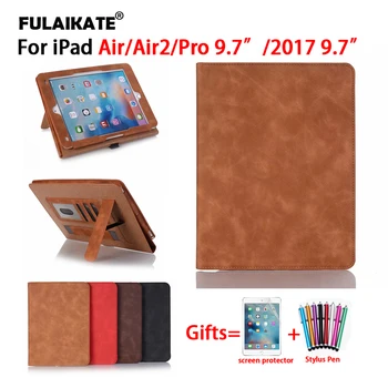 FULAIKATE Retro Handle Flip Case for iPad Air Air2 Pro 9.7 inch Stand Business Back Cover for iPad 2017 9.7" Soft Coque Funda
FULAIKATE Retro Handle Flip Case for iPad Air Air2 Pro 9.7 inch Stand Business Back Cover for iPad 2017 9.7" Soft Coque Funda